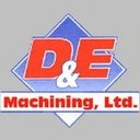 D&E Machining company logo