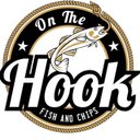 On the Hook Fish and Chips company logo