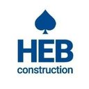 HEB Construction company logo