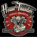 House of Thunder Harley Davidson company logo