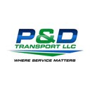 P & D Transport company logo