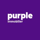 Purple immobilier company logo