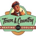 Town & Country Heating and Cooling company logo