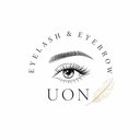 まつげ/まゆげ　UON company logo