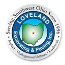 Loveland Excavating &amp; Paving company logo