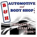 B&H Automotive and Body Shop company logo