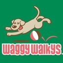 Waggy Walkys Pet Care company logo