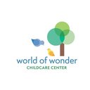 world of wonder child care center company logo