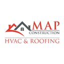 Map construction company logo