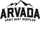 Arvada Army Navy Surplus company logo