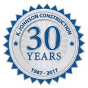 K Johnson Construction company logo