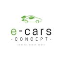E-cars concept company logo