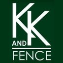 K & K Fence company logo