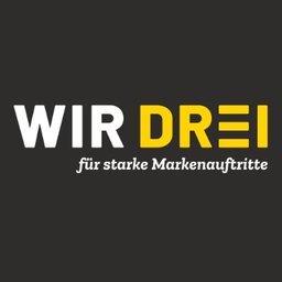 WIR DREI Werbung