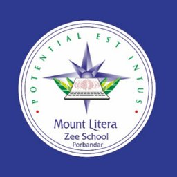 mount litera zee school porbandar Logo