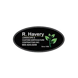 R Havery landscaping Logo