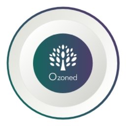 Ozoned digital logo