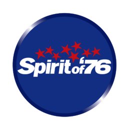 Spirit of '76 Fireworks logo