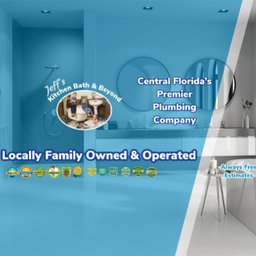 Jeff's Kitchen Bath & Beyond Plumbing logo
