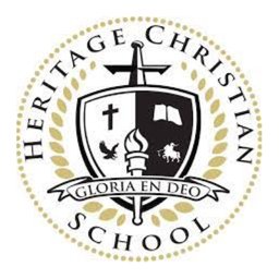 Heritage Christian School logo