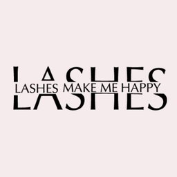 lashes make me happy logo