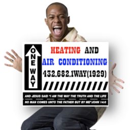 One way heating store and air conditioning