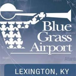 Blue Grass Airport logo