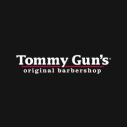 Tommy Gun's Original Barbershop Logo