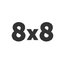 8×8